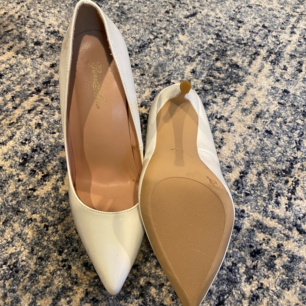 White Genshuo Heels